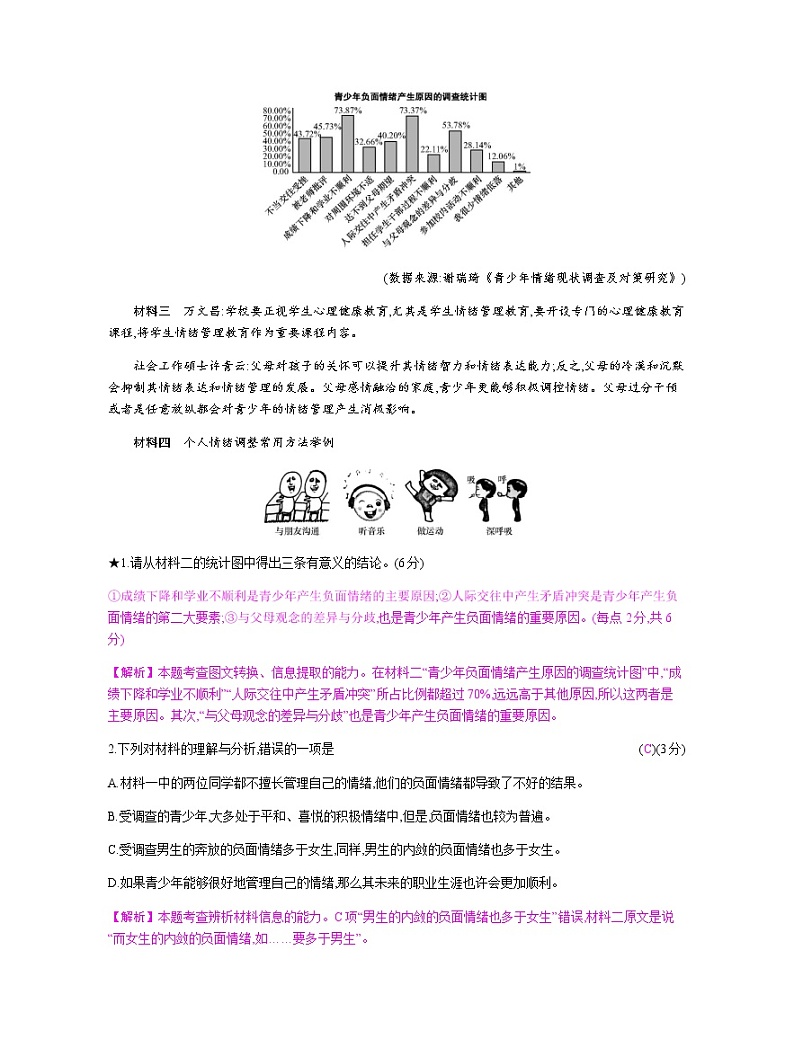 考点2　转换图文信息,筛选信息要点 教案03
