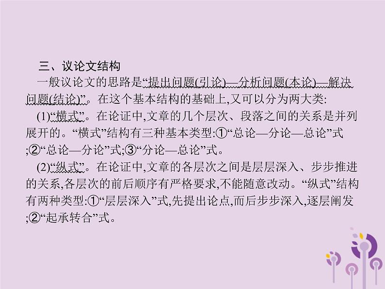 课标通用中考语文总复习第2部分专题3议论文阅读课件20190405118403