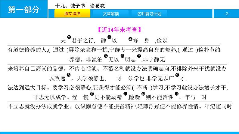 十九、诫子书第2页