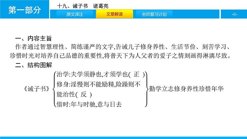 十九、诫子书第6页