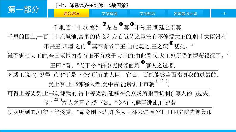 十七、邹忌讽齐王纳谏 课件04