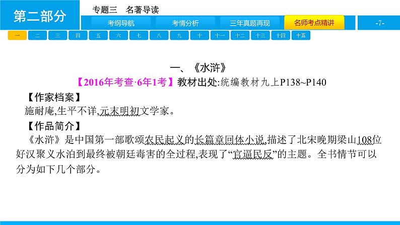 专题三　名著导读07