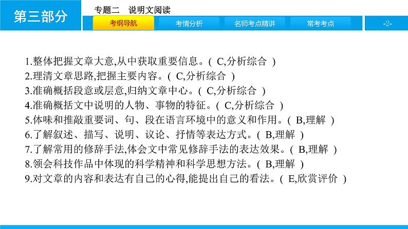 专题二　说明文阅读02