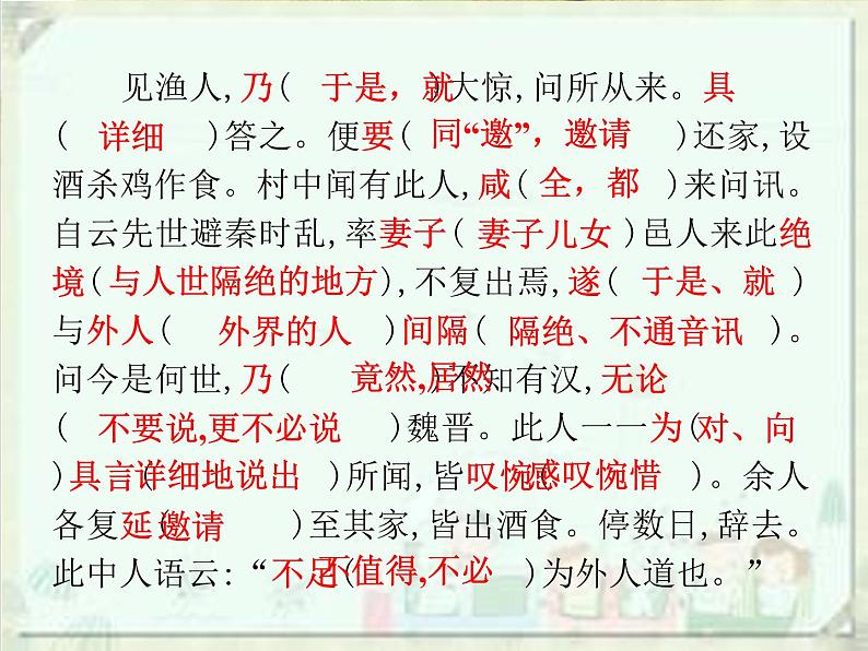 2020届中考语文总复习课件：第二部分 阅读 课内文言文阅读（八下）(共66张PPT)04