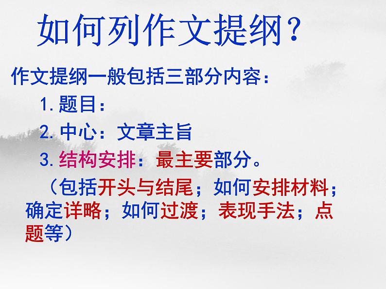 专题19：作文指导与训练-2021年中考语文一轮复习专题培优课件08