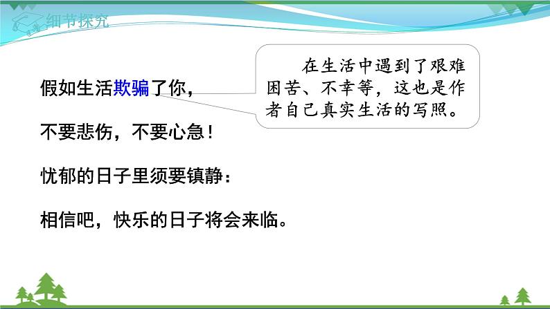 20假如生活欺骗了你第8页