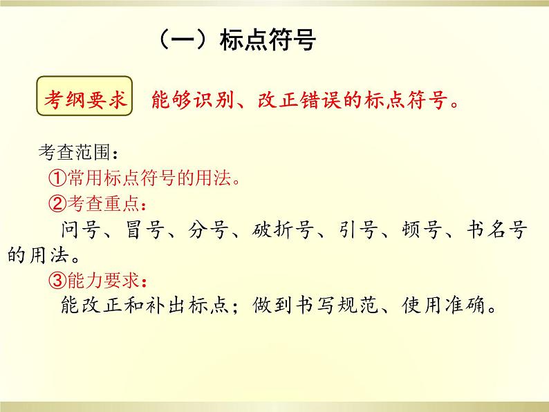 2021年中考语文二轮专题复习：标点、关联词语、排序 课件（33张PPT）第4页