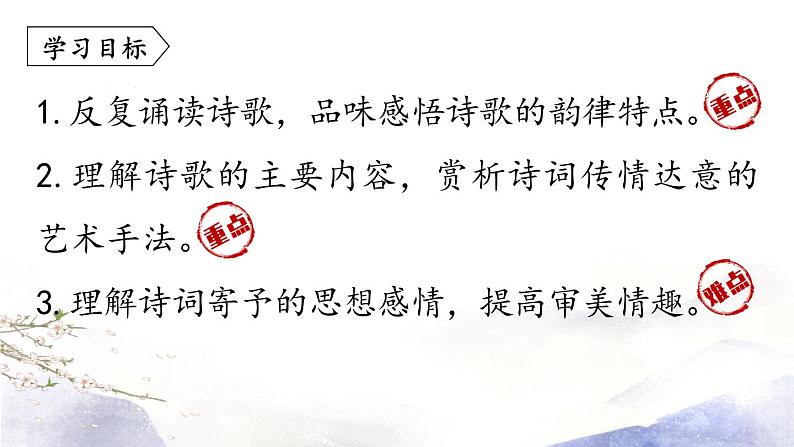 第6单元 25《诗词五首》第2课时第5页