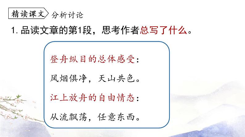 第12课《与朱元思书》课件 2021--2022学年部编版八年级语文上册04