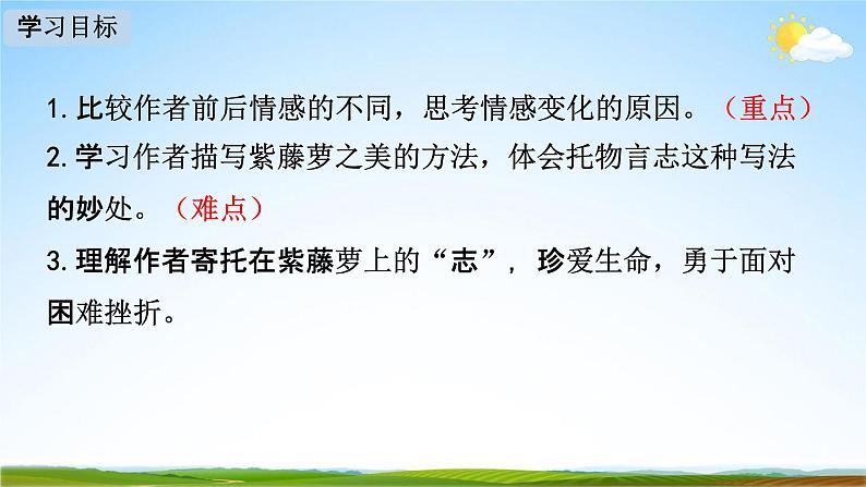 人教部编版七年级语文下册18《紫藤萝瀑布》教学课件精品PPT优秀公开课2第2页