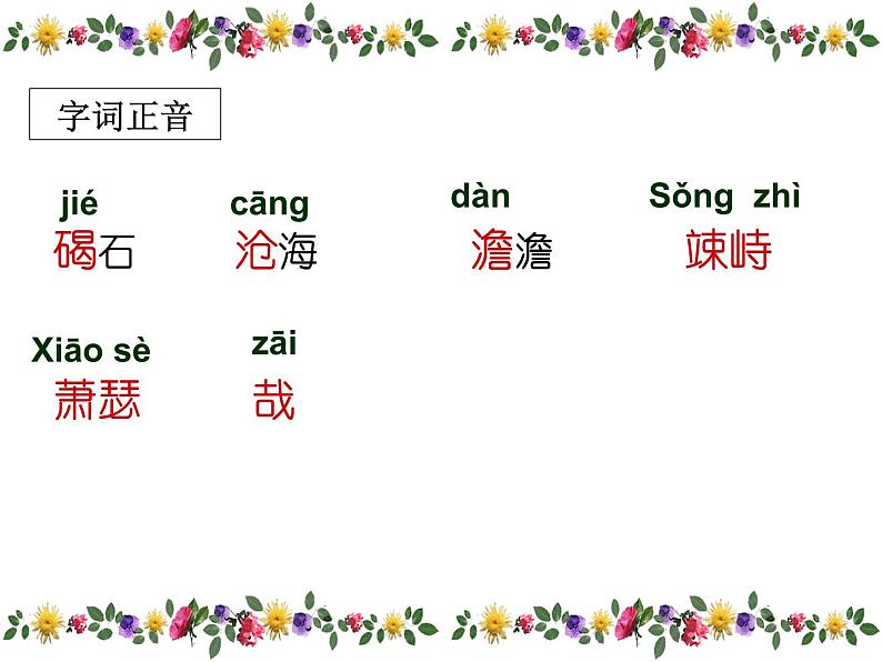 人教部编语文七年级上 古代诗歌四首2 课件第4页