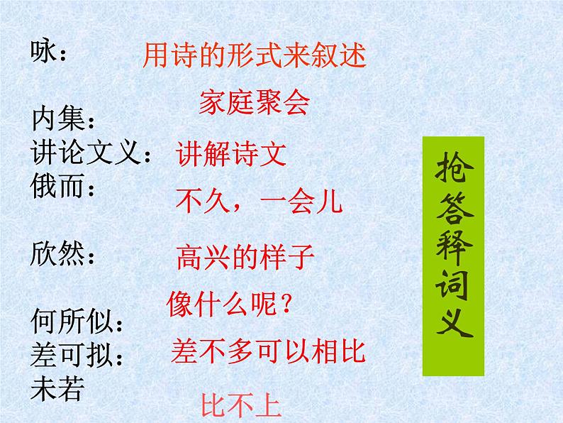 人教部编语文七年级上 咏雪2 课件04