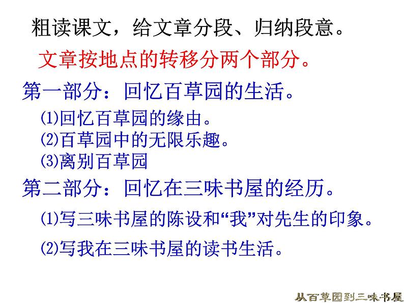人教部编语文七年级上 从百草园到三味书屋5 课件06