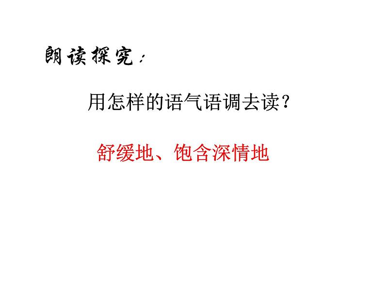 人教部编语文七年级上 荷叶  母亲1 课件08