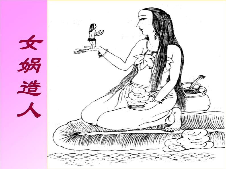 人教部编语文七年级上 女娲造人3 课件06