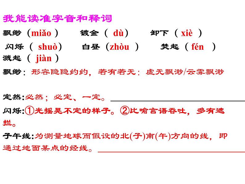人教部编语文七年级上 诗两首  天上的街市  太阳船 课件02