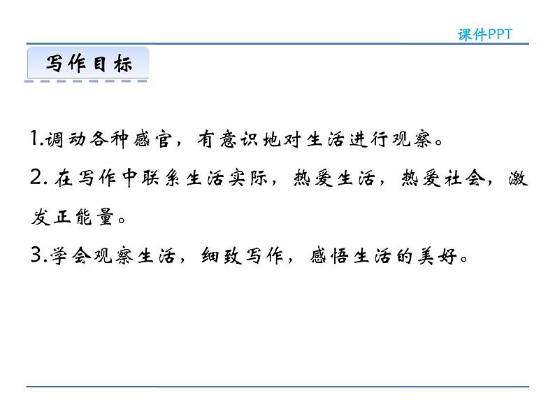 人教部编语文七年级上 第一单元写作 课件03