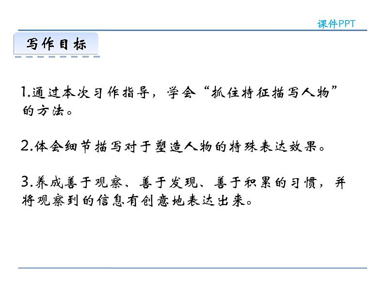 人教部编语文七年级上 第三单元写作 课件03