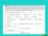人教部编七年级语文上册第3单元测试课件（含答案）