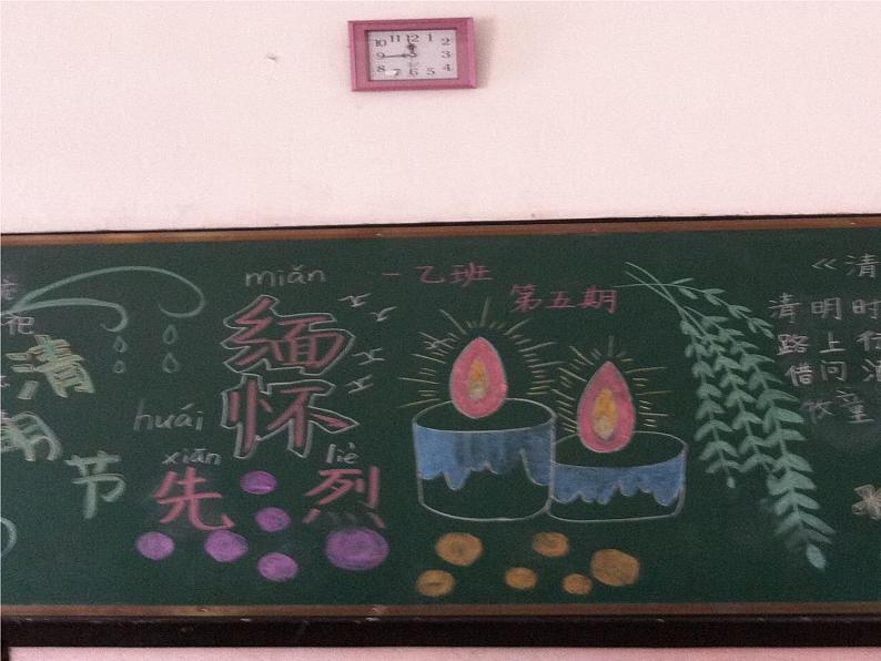 小学黑板报和班级布置集锦第2页