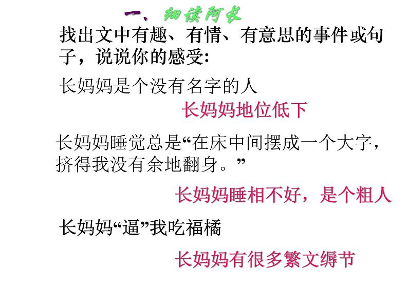 部编版语文七年级下册《阿长与山海经》6 课件06