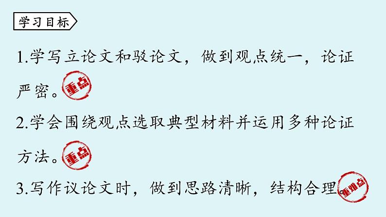 部编版语文九年级上册  第5单元 写作 《论证要合理》课件（36张PPT）04