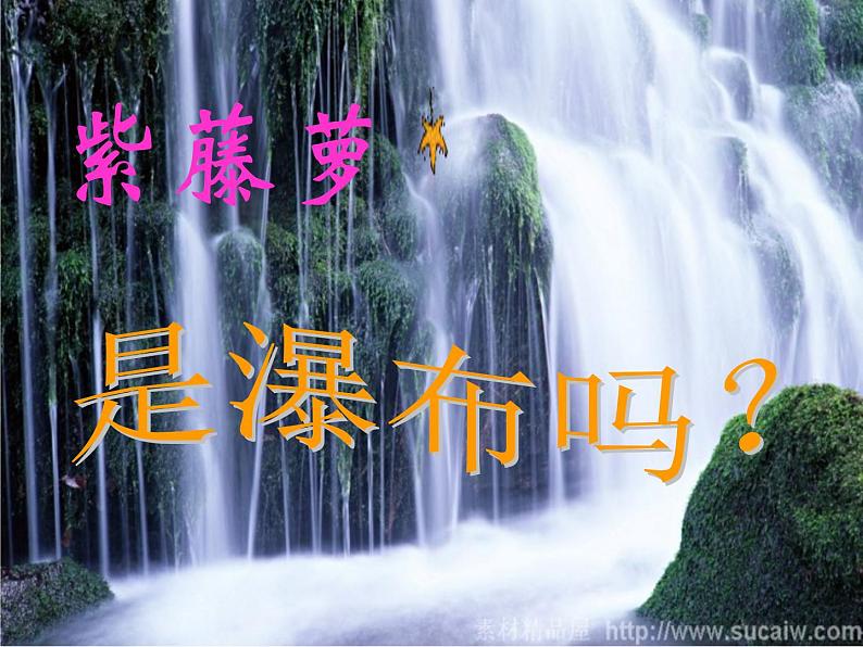 部编版语文七年级下册17  紫藤萝瀑布  主课件 课件05