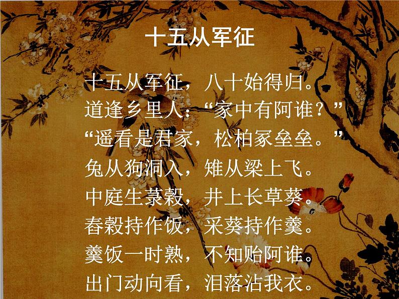 部编版语文七年级下册学习抒情3 课件08