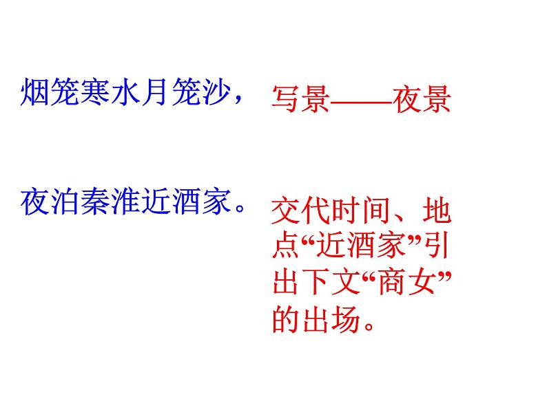 部编版语文七年级下册泊秦淮 3课件第8页