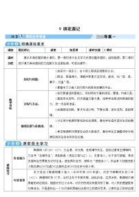 初中语文人教部编版八年级下册第三单元9 桃花源记导学案