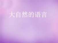 人教部编版八年级下册5 大自然的语言多媒体教学课件ppt