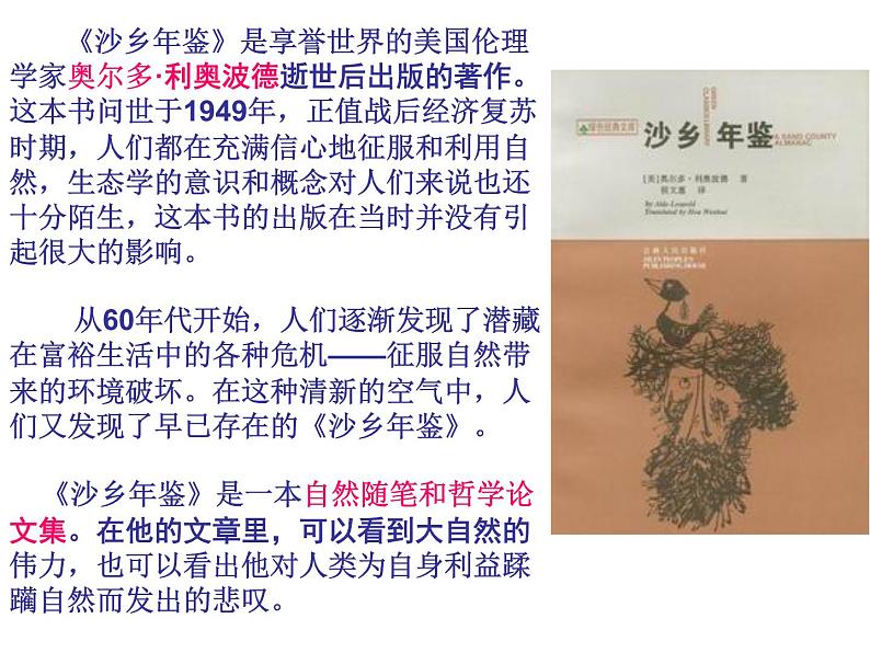 人教部编版语文八年级下册7《大雁归来》ppt课件07