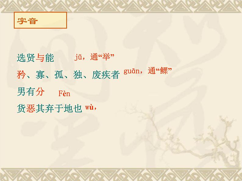 人教部编版语文八年级下册22《大道之行也》ppt课件（26页）04