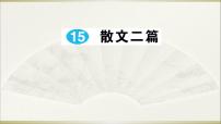 初中语文人教部编版八年级上册14 白杨礼赞备课ppt课件