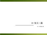 人教部編語文八年級(jí)上 -10 短文二篇 （共36張PPT）