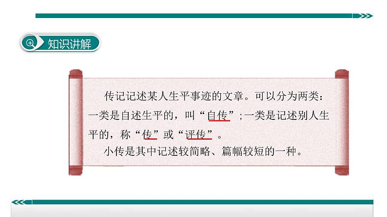 人教部编语文八年级上 学写传记 课件04
