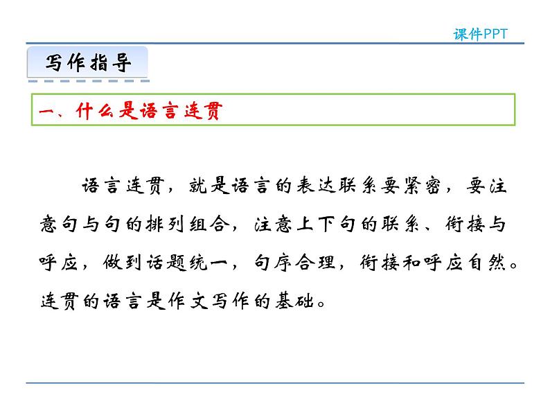 人教部编语文八年级上 第四单元 写作  语言要连贯 课件04