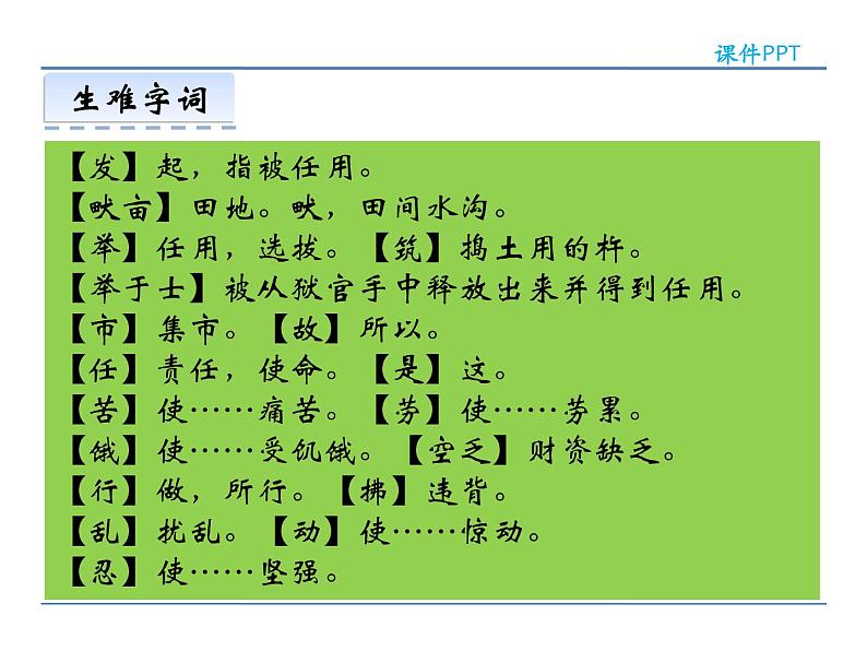 人教部编语文八年级上 21  《孟子》二章 课件08