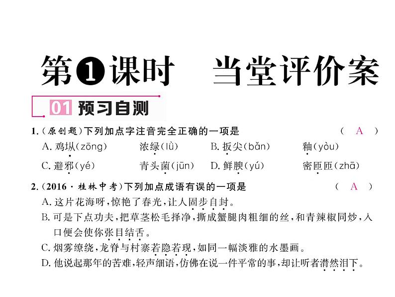 人教部编语文八年级上 名师课件14   昆明的雨 （共26张PPT）07