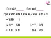 人教部编语文九年级上6 敬业与乐业 作业课件