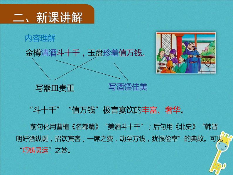 人教部编语文九年级上第13课《行路难》导学课件（教师版）06