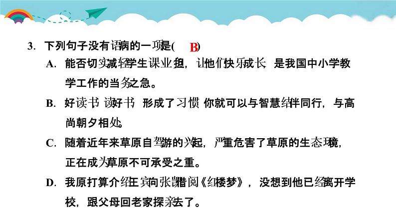人教部编语文九年级上24.刘姥姥进大观园 习题课件04