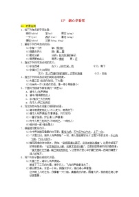 人教部编版九年级上册12* 湖心亭看雪课后测评