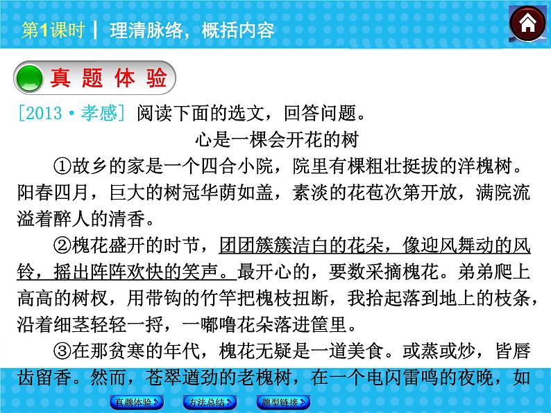 中考语文现代文阅读复习课件08