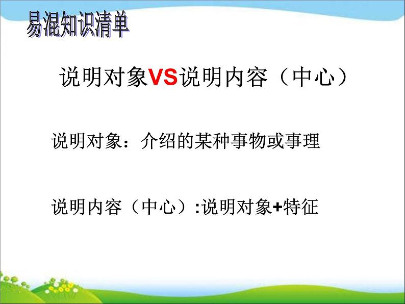 中考语文说明文阅读复习指导课件06