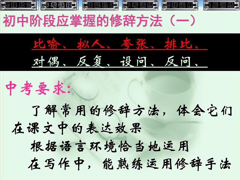 中考语文专题复习修辞方法课件02