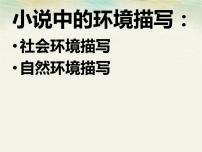 中考语文专题复习课件_小说