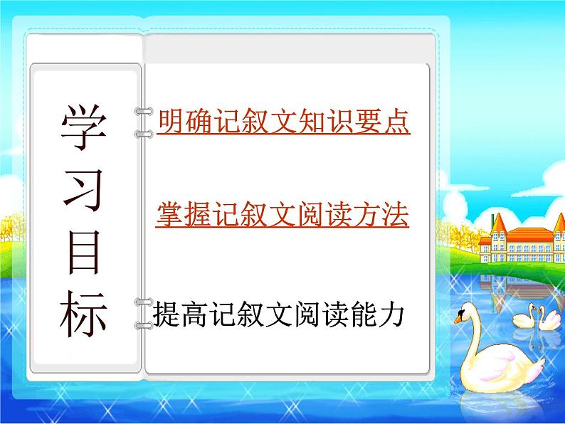 中考语文专题复习课件——记叙文阅读 (2)03