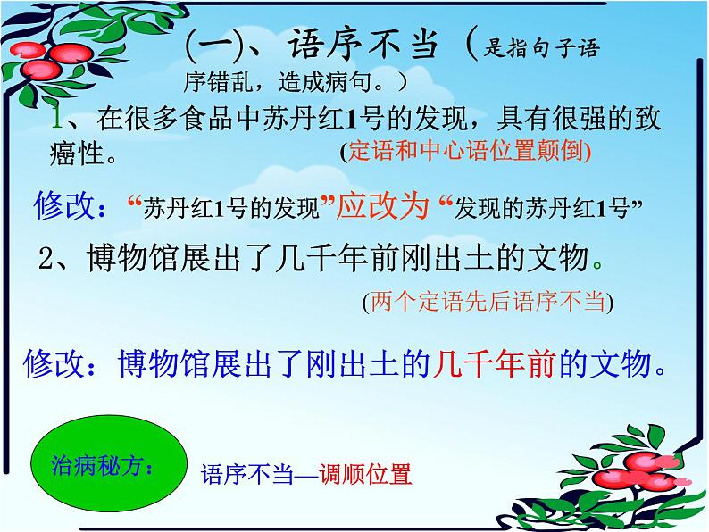 中考语文专题复习课件——病句专题复习第8页