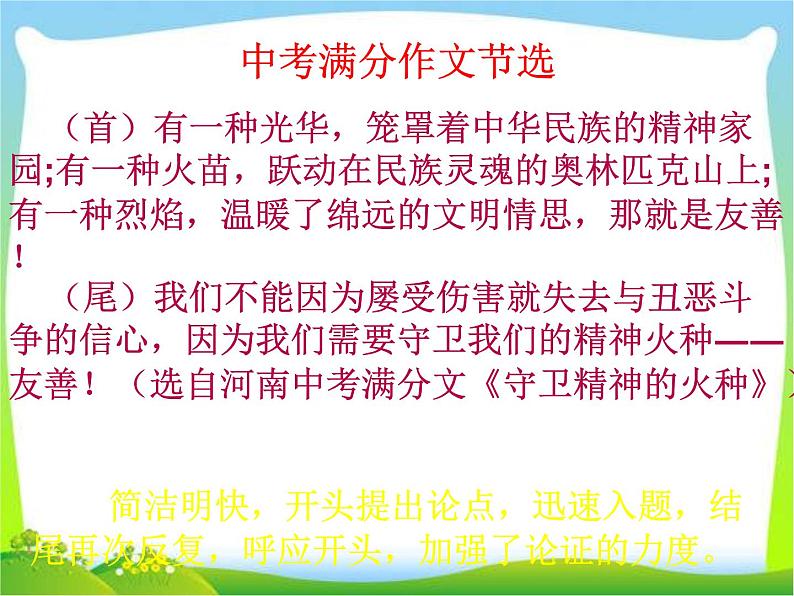 中考语文知识考点专项复习课件5第5页